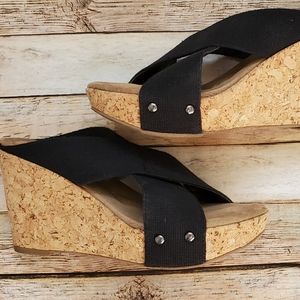 White Mountain Platform Sandals
